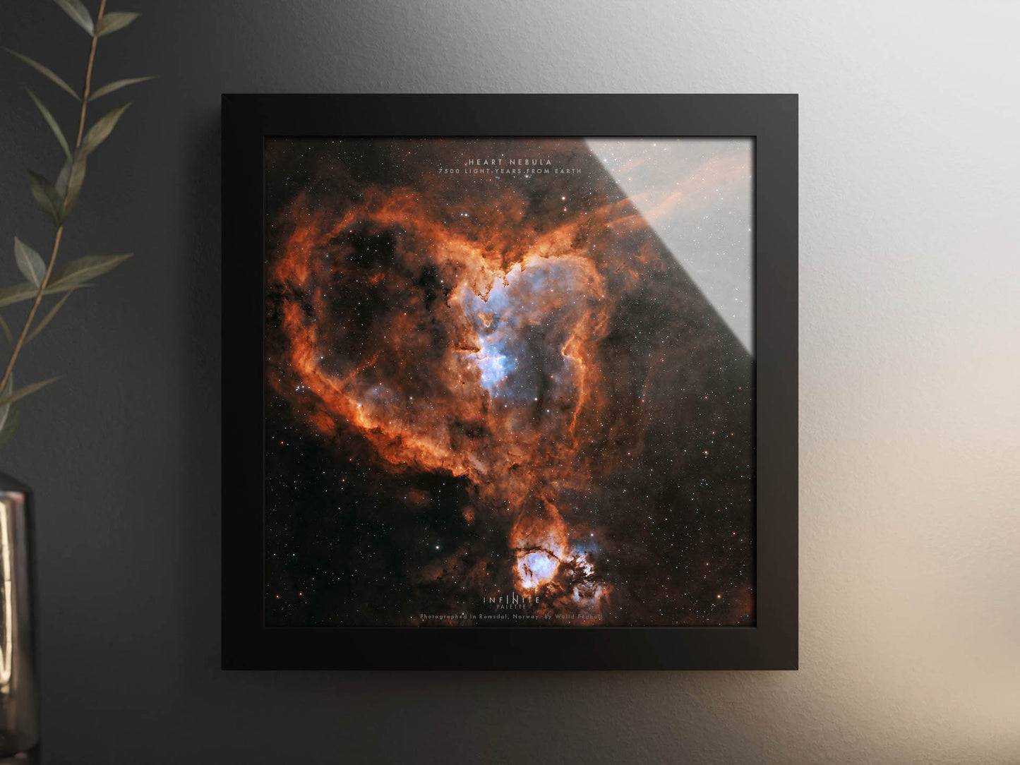 Heart Nebula Premium Framed Photo